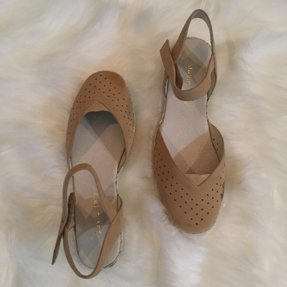 David Tate Canyon Espadrille SandalBeige Size 7.5M